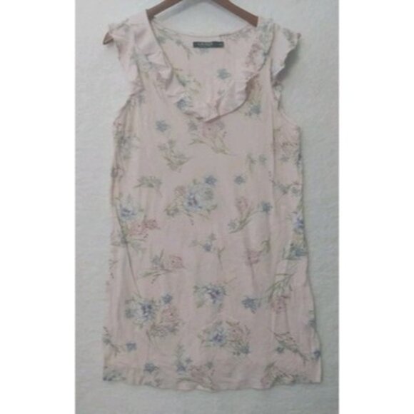 Lauren Ralph Lauren Other - Lauren Ralph Lauren Nightgown Women's Size M Sleepshirt dress Floral Cottage